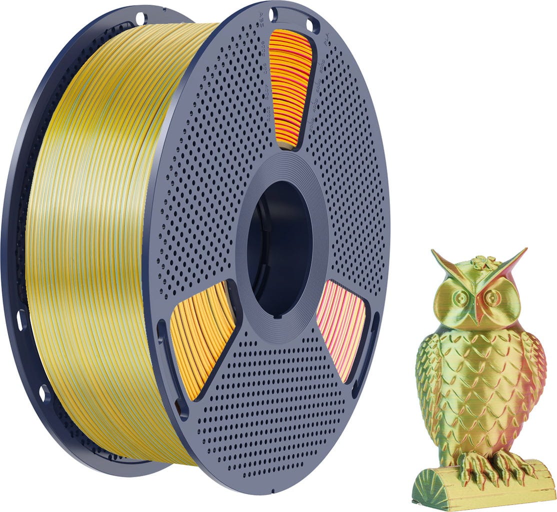 SUNLU Silk Tricolor Red-Yellow-Green PLA